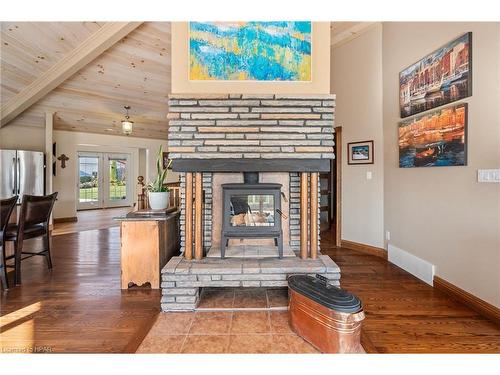 84763 Ontario Street, Ashfield-Colborne-Wawanosh, ON - Indoor Photo Showing Living Room With Fireplace