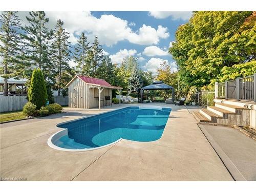 84763 Ontario Street, Ashfield-Colborne-Wawanosh, ON - Outdoor With In Ground Pool With Backyard