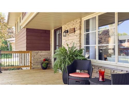 223 Coulton Drive, Mitchell, ON - Outdoor With Deck Patio Veranda With Exterior