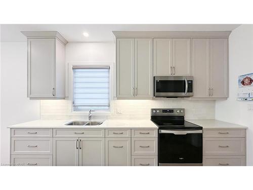 432 Coast Drive, Goderich, ON - Indoor Photo Showing Kitchen With Double Sink