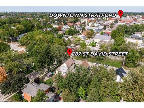 187 St David St Street, Stratford, ON - Outdoor With View