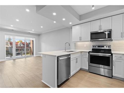 201-235 John Street North Street, Stratford, ON - Indoor Photo Showing Kitchen With Upgraded Kitchen