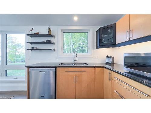 78545 Bluewater Highway, Central Huron, ON - Indoor Photo Showing Kitchen With Double Sink