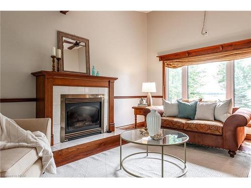 4720 Line 39, Perth East, ON - Indoor Photo Showing Living Room With Fireplace