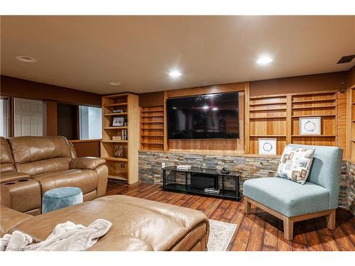 4720 Line 39, Perth East, ON - Indoor Photo Showing Living Room With Fireplace