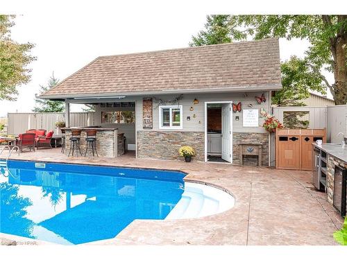 4720 Line 39, Perth East, ON - Outdoor With In Ground Pool With Deck Patio Veranda