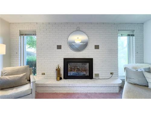 27 Bluewater Drive, Central Huron, ON - Indoor Photo Showing Living Room With Fireplace