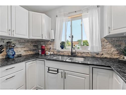 6-18 Sauble River Road, Grand Bend, ON - Indoor Photo Showing Kitchen With Double Sink