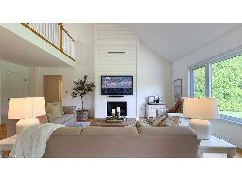 30 Lidderdale Street, Bayfield, ON - Indoor Photo Showing Other Room With Fireplace