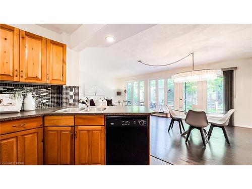 216 Shadywood Crescent, Point Clark, ON - Indoor Photo Showing Kitchen With Double Sink