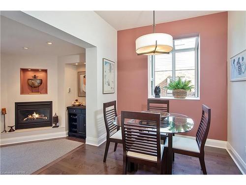 108 Avondale Avenue, Stratford, ON - Indoor Photo Showing Dining Room With Fireplace