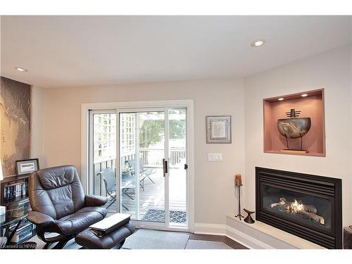 108 Avondale Avenue, Stratford, ON - Indoor Photo Showing Living Room With Fireplace