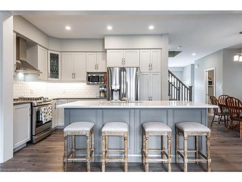 73 Robertson Drive, Stratford, ON - Indoor Photo Showing Kitchen With Upgraded Kitchen