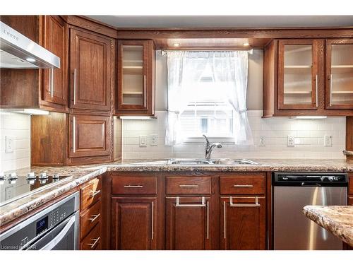 21-25 Thames Road, St. Marys, ON - Indoor Photo Showing Kitchen With Double Sink