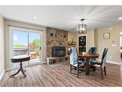 6140 3Rd Line, Minto, ON - Indoor With Fireplace