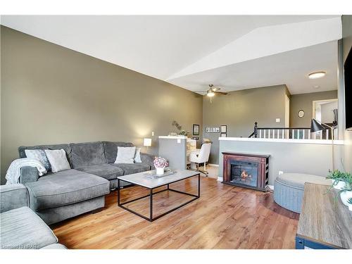 543 St Moritz Avenue, Waterloo, ON - Indoor Photo Showing Living Room With Fireplace