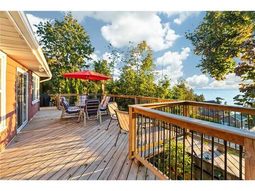 84784 Shamrock Beach Road, Ashfield-Colborne-Wawanosh, ON - Outdoor With Deck Patio Veranda With Exterior