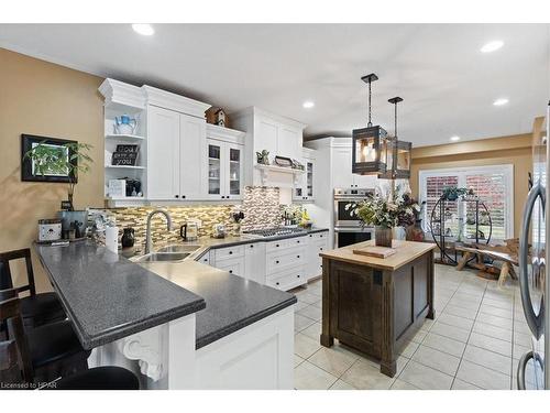 36241 Gore Road, South Huron, ON - Indoor Photo Showing Kitchen With Double Sink With Upgraded Kitchen