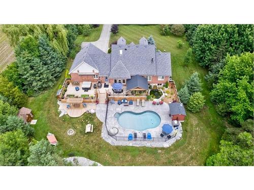 36241 Gore Road, South Huron, ON - Outdoor With In Ground Pool With Deck Patio Veranda With View