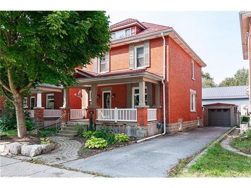 184 John Street N, Stratford, ON - Outdoor With Deck Patio Veranda With Facade