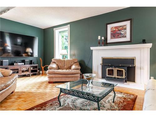 5515 Line 2, Perth South, ON - Indoor Photo Showing Living Room With Fireplace