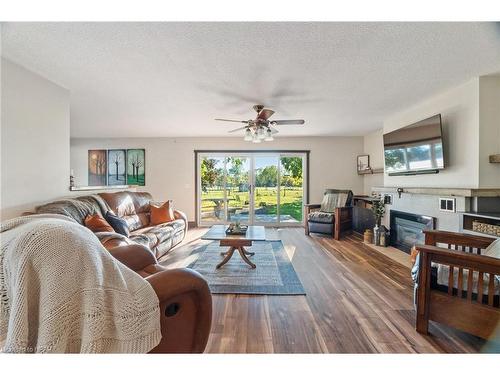 35449 Bayfield River Road, Bayfield, ON - Indoor Photo Showing Living Room With Fireplace