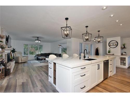 7372 Line 21, West Perth, ON - Indoor Photo Showing Kitchen With Double Sink