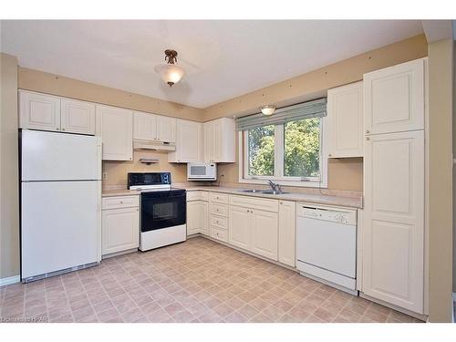 14 Murray Hill Road, Stratford, ON - Indoor Photo Showing Kitchen With Double Sink