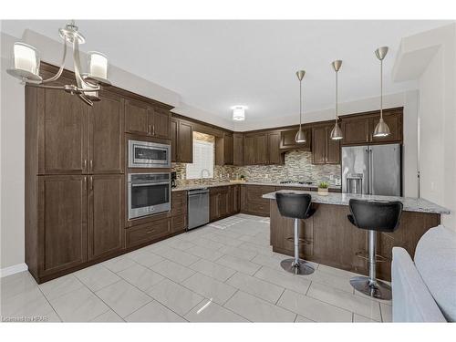 11 Netherwood Road, Kitchener, ON - Indoor Photo Showing Kitchen With Stainless Steel Kitchen With Upgraded Kitchen