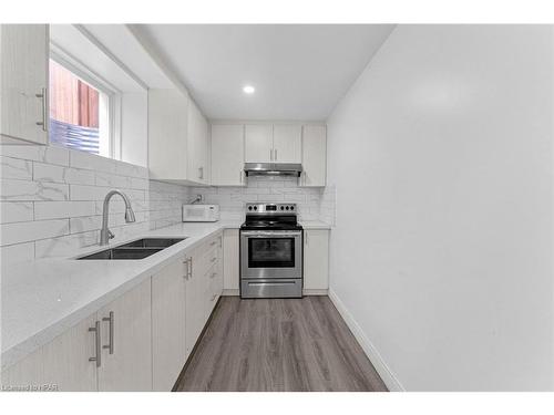 11 Netherwood Road, Kitchener, ON - Indoor Photo Showing Kitchen With Double Sink