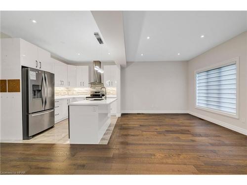 2487 Charlie Hajjar Way, London, ON - Indoor Photo Showing Kitchen With Upgraded Kitchen