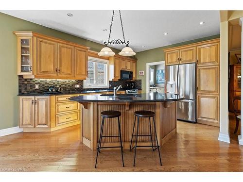 40 North Pointe Drive, Stratford, ON - Indoor Photo Showing Kitchen With Double Sink