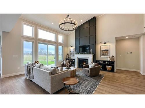 171 Kingfisher Lane, Goderich, ON - Indoor Photo Showing Living Room With Fireplace