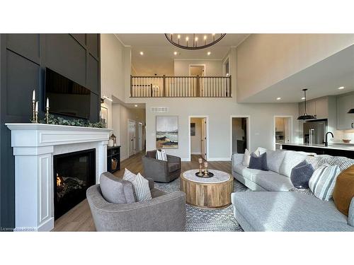 171 Kingfisher Lane, Goderich, ON - Indoor Photo Showing Living Room With Fireplace