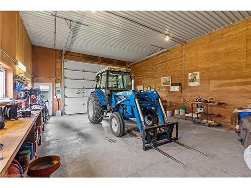 5481 Wellington Road 2, Minto Twp, ON - Indoor Photo Showing Garage