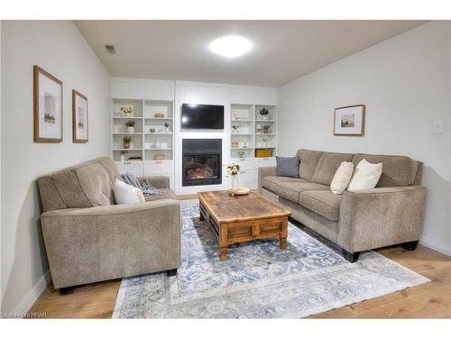 100 Caroline Street, Stratford, ON - Indoor Photo Showing Living Room With Fireplace