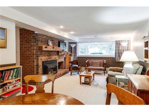 60 Meighen Mews, Stratford, ON - Indoor Photo Showing Living Room With Fireplace