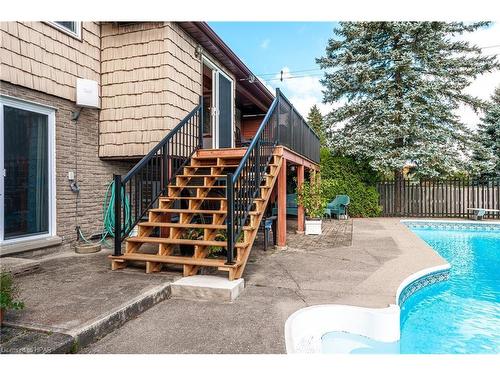 60 Meighen Mews, Stratford, ON - Outdoor With In Ground Pool