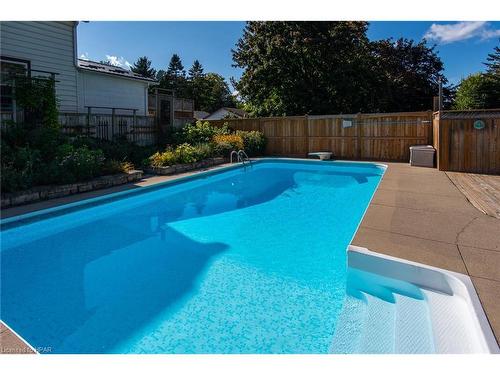 3 Elm Street, Stratford, ON - Outdoor With In Ground Pool With Backyard