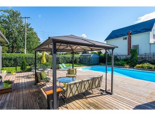 3 Elm Street, Stratford, ON - Outdoor With In Ground Pool With Deck Patio Veranda