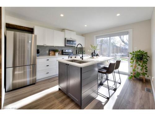 82 Park Street, St. Marys, ON - Indoor Photo Showing Kitchen With Double Sink