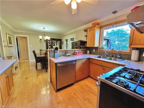 348 Devon Street, Stratford, ON - Indoor Photo Showing Kitchen With Double Sink