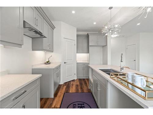 159 Greene Street, Exeter, ON - Indoor Photo Showing Kitchen With Double Sink With Upgraded Kitchen