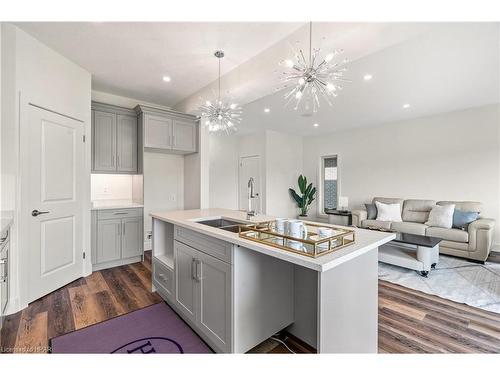 159 Greene Street, Exeter, ON - Indoor Photo Showing Kitchen With Double Sink