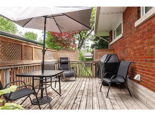 35 Dawson Street, Stratford, ON - Outdoor With Deck Patio Veranda With Exterior