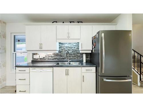 205 Blake Street W, Goderich, ON - Indoor Photo Showing Kitchen With Double Sink