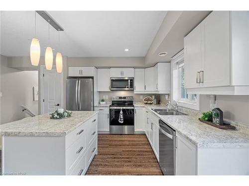 251 Gibbons Street, Goderich, ON - Indoor Photo Showing Kitchen With Double Sink With Upgraded Kitchen