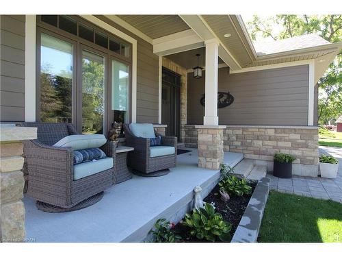 10138 Merrywood Drive, Grand Bend, ON - Outdoor With Deck Patio Veranda With Exterior