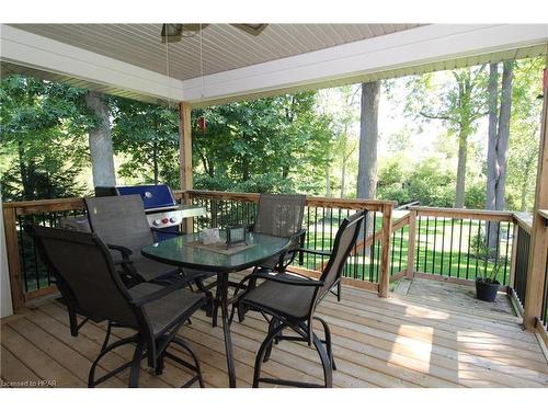 10138 Merrywood Drive, Grand Bend, ON - Outdoor With Deck Patio Veranda With Exterior