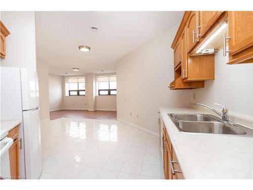 255-55 Downie Street, Stratford, ON - Indoor Photo Showing Kitchen With Double Sink